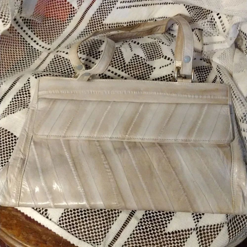 Leather of the Sea vintage eel bag